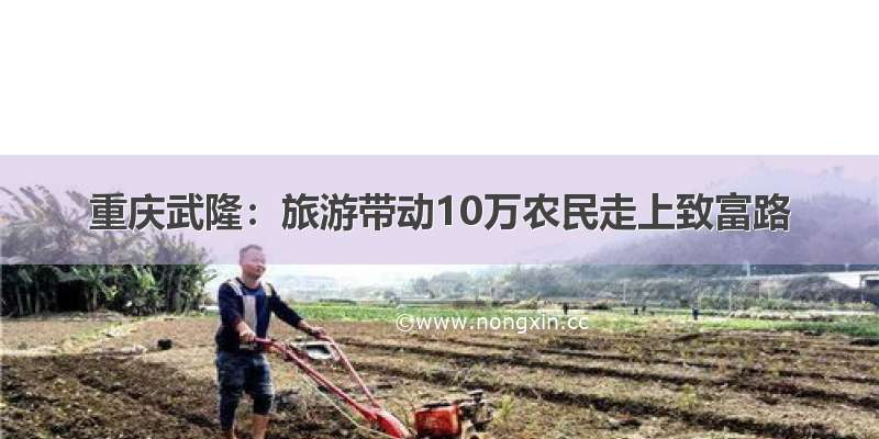 重庆武隆：旅游带动10万农民走上致富路